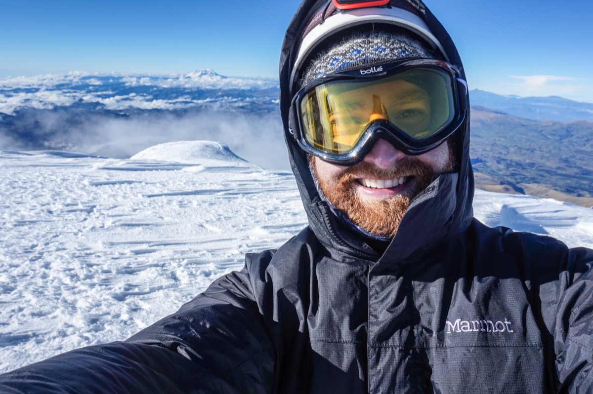Cayambe summit · 18,996 ft